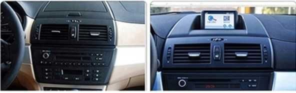 BMW X3 E83 Radio CarPlay Android GPS Nawigacja WiFi 4G MP3 USB 10,25