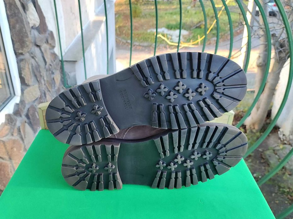 Brunello Cucinelli Leather Boots Italy Замша Черевики 43-28 см.