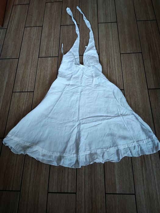 Sukienka w 100% z lnu