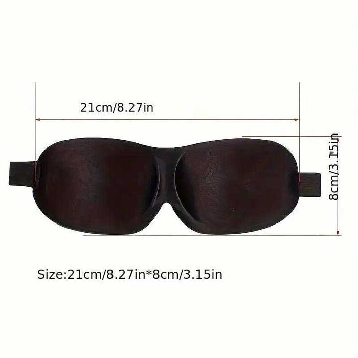 Opaska na oczy 3D ULTRA MIĘKKA