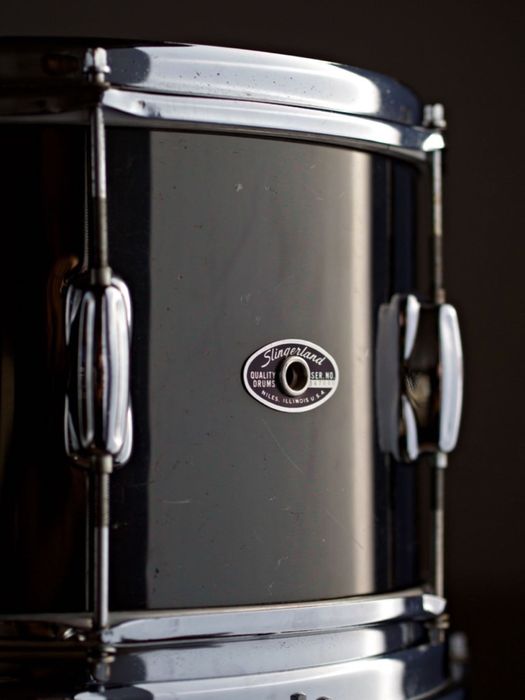 Shell set Slingerland, lata 70-te, 22”, 16”, 13”, 12” + werbel 14”x5”