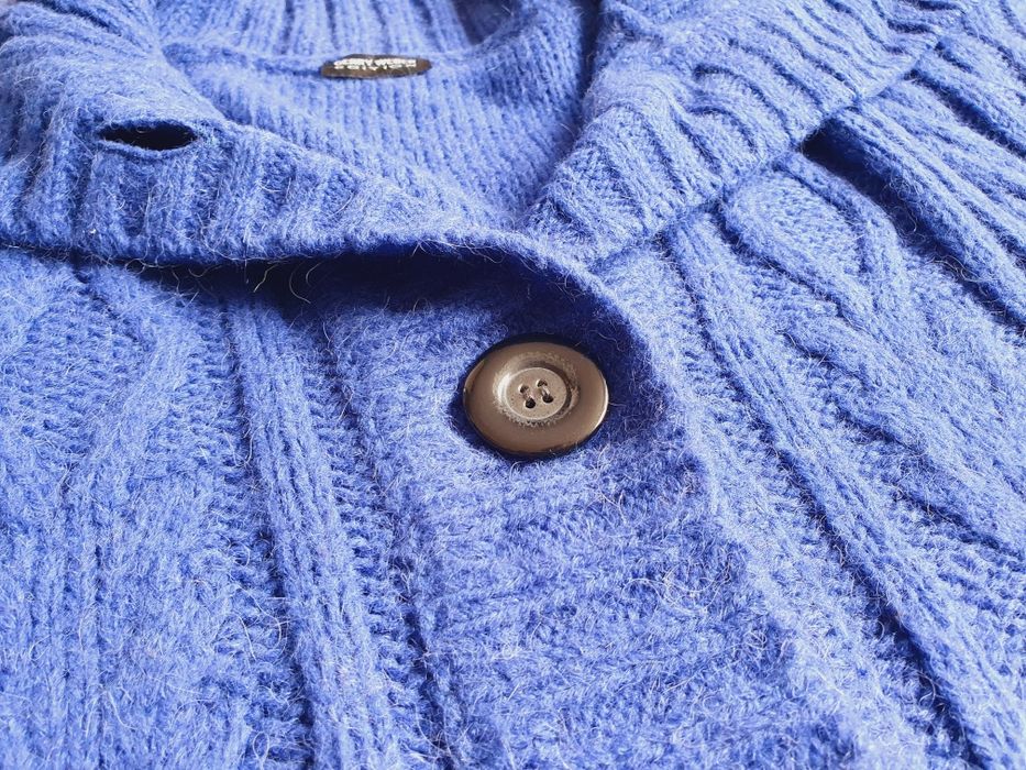 Gerry Weber sweter kobaltowy r.48, wełna alpaka