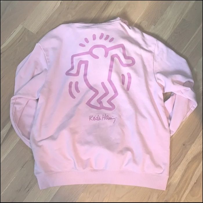 Рожева толстовка від Keith Harring - H&M