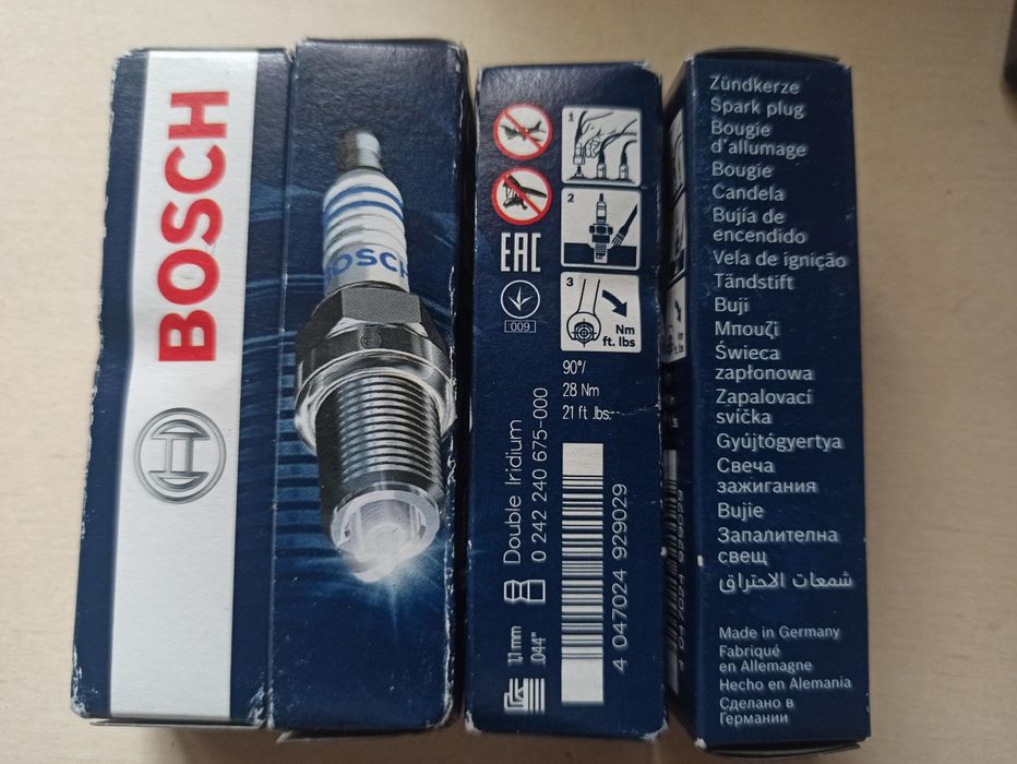Свечи для Civic 4D Bosch  Iridium 0242 240 675