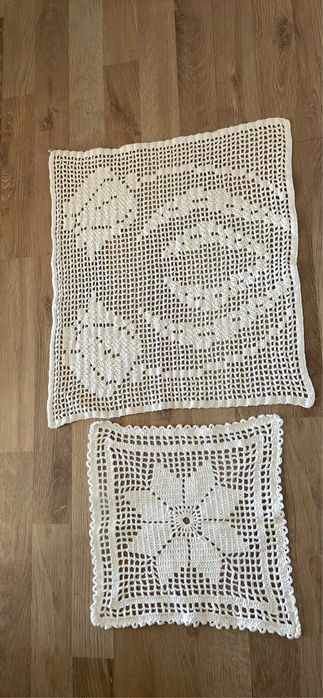 Varias peças em crochê