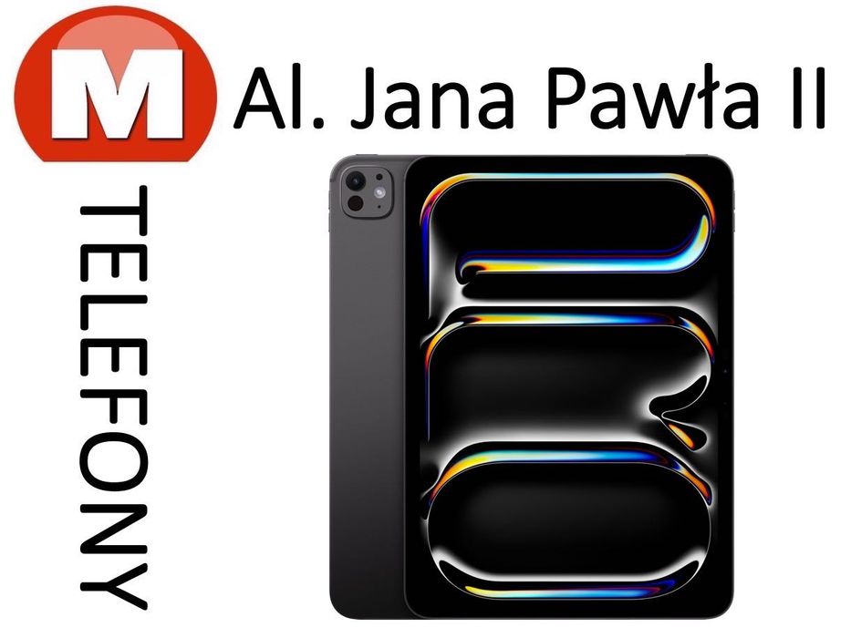 NOWY iPad Pro 13 M5 256GB Space Black AL JANA PAWŁA