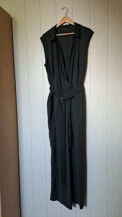 Nowy kombinezon cargo Bonprix czarny 50