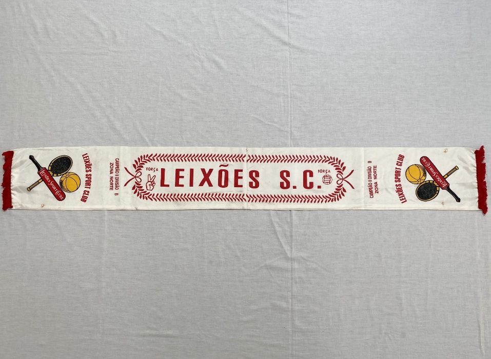 Cachecol antigo Leixões campeão nacional II divisão zona norte