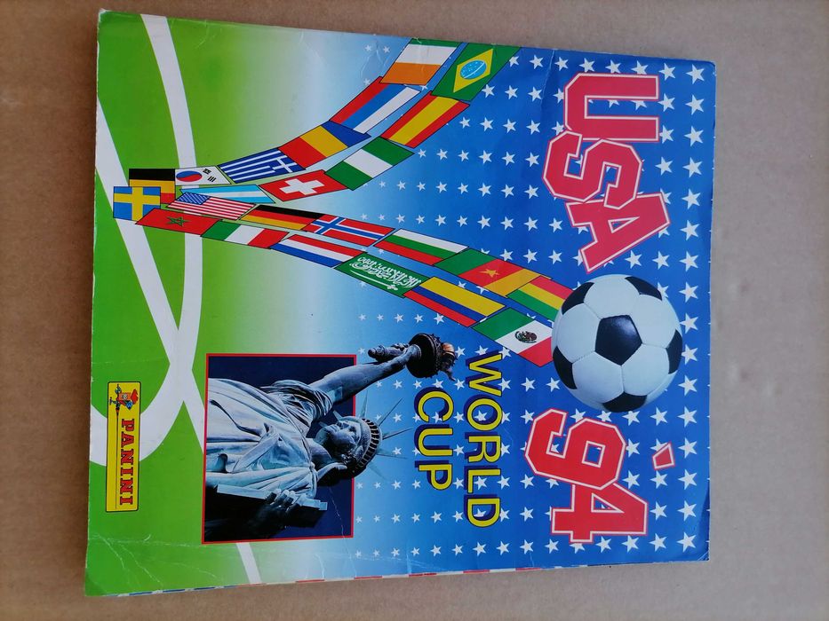 Caderneta Cromos MUNDIAL USA 94 World Cup *Completa * Panini