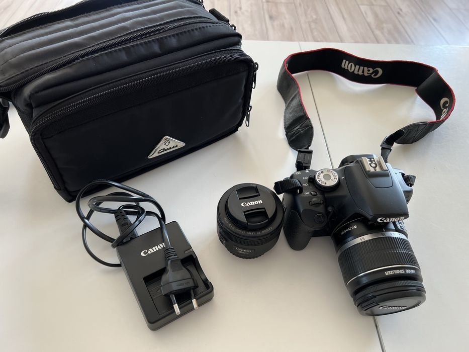 Canon 500D, 2 obiektywy