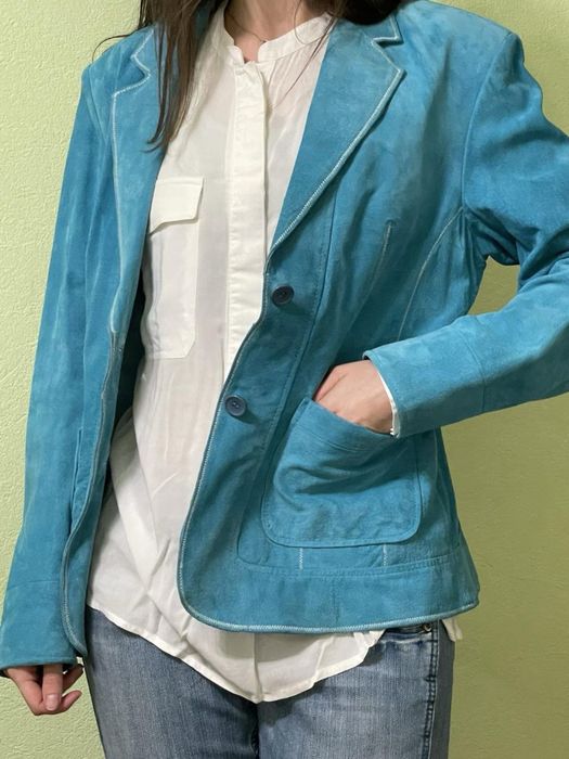 Піджак з натуральної замші