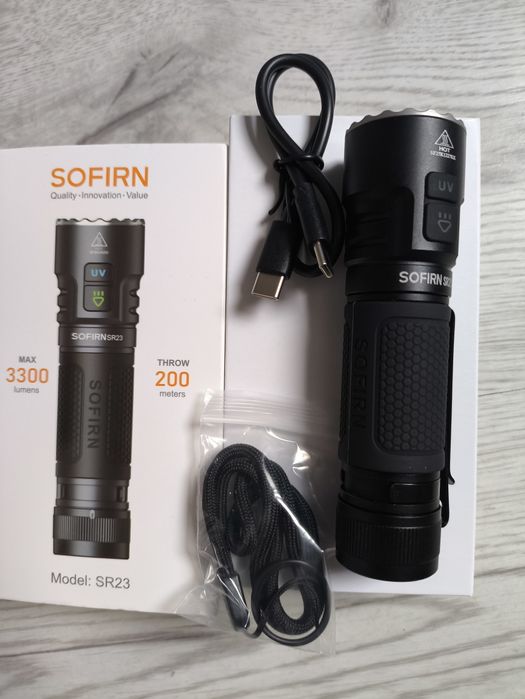 Sofirn sr23 pełny zestaw