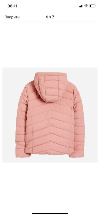 Куртка, дівчинка, розмір 146.