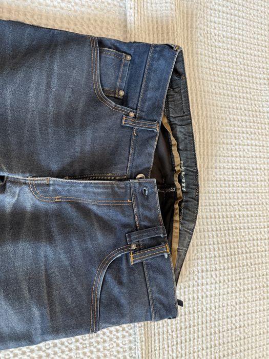 Calças jeans Rev’it para mota tam34 com proteções