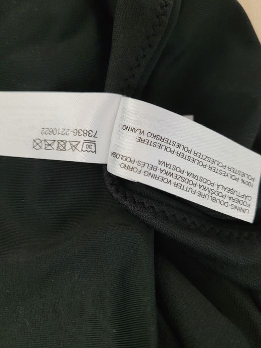 C&A Czarny Ciążowy Dół od Bikini Wysoki Stan r. 38