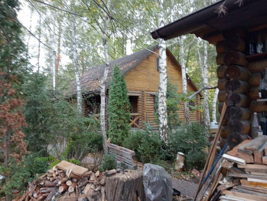 Оренда подобово заміський будинок зі зрубу баня