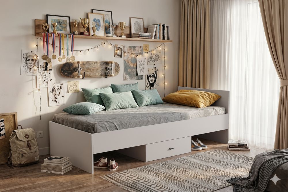 Łóżko młodzieżowe Brilo, Kaszmir