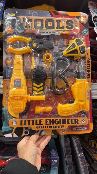 Zestaw narzędzia zabawki dla chłopców