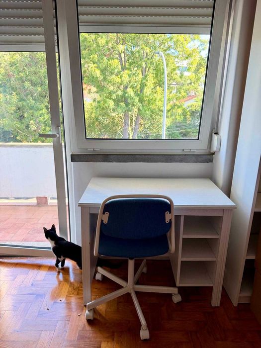 Secretária Branca IKEA