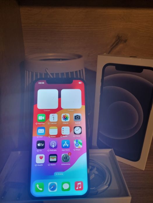 iPhone 12 czarny | 64 GB | 100% baterii