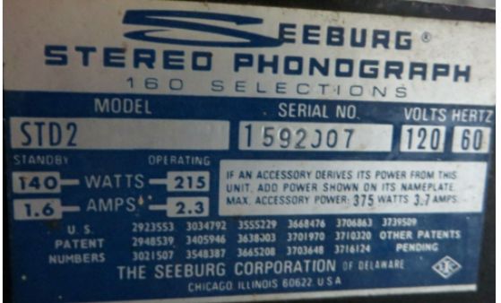 Seeburg STD2 - Altifalantes