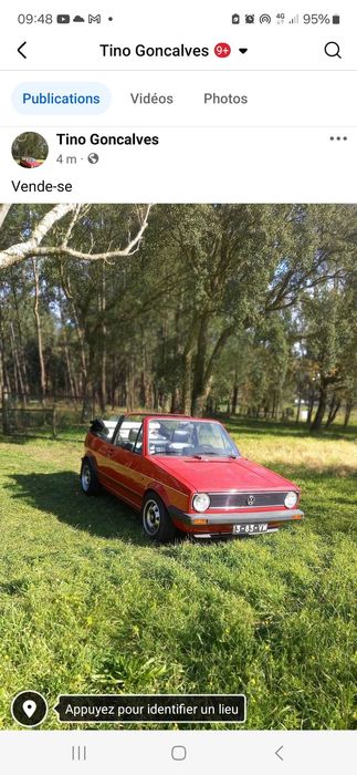 Golf 1.5 cabriolet