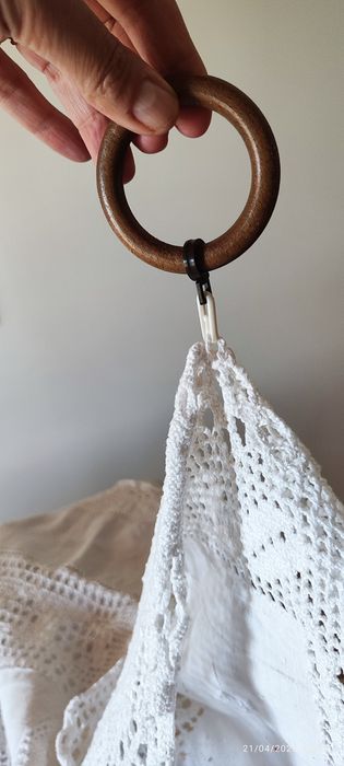 Conjunto 14 Argolas.para cortinas e acessórios de ligação