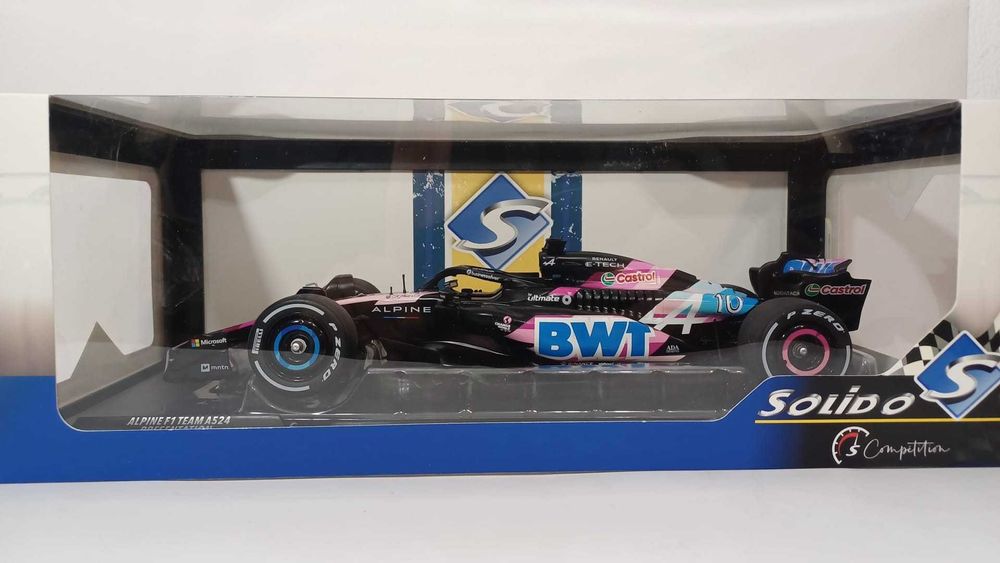 1/18 Alpine - Renault F1 A524 #31 2024 P.Gasly - Solido Racing