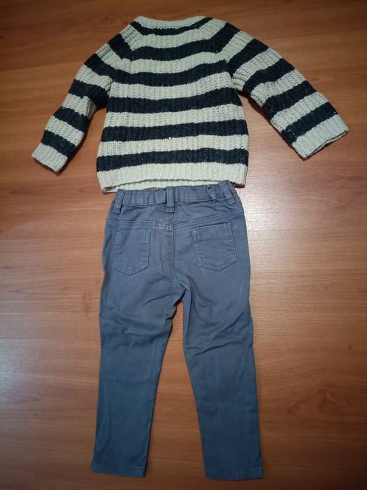 Conjunto Kiabi Bebé 24M - Camisola Malha + Calças Eco