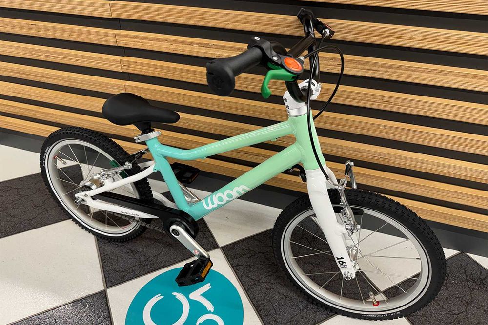 Rower dziecięcy woom 3 GO AUTOMAGIC miętowy Spearmint Crush KRAKÓW