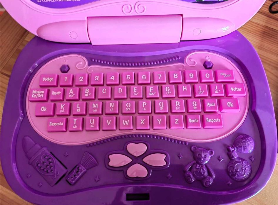 Computador didático para criança da Popota