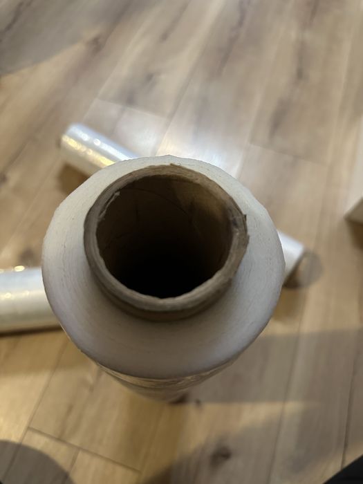 Folia stretch ręczna biala