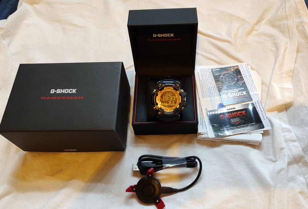 Casio  Rangeman GPR B-1000  GPS Solar ,bluetotch