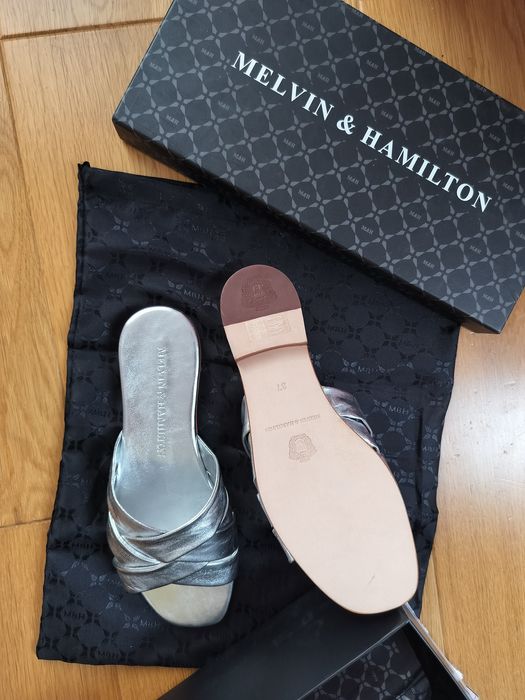 Melvin Hamilton oryginalne klapki skóra naturalna r.37 okazja