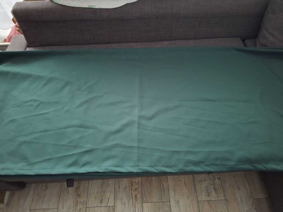 Trzy zielone zasłony