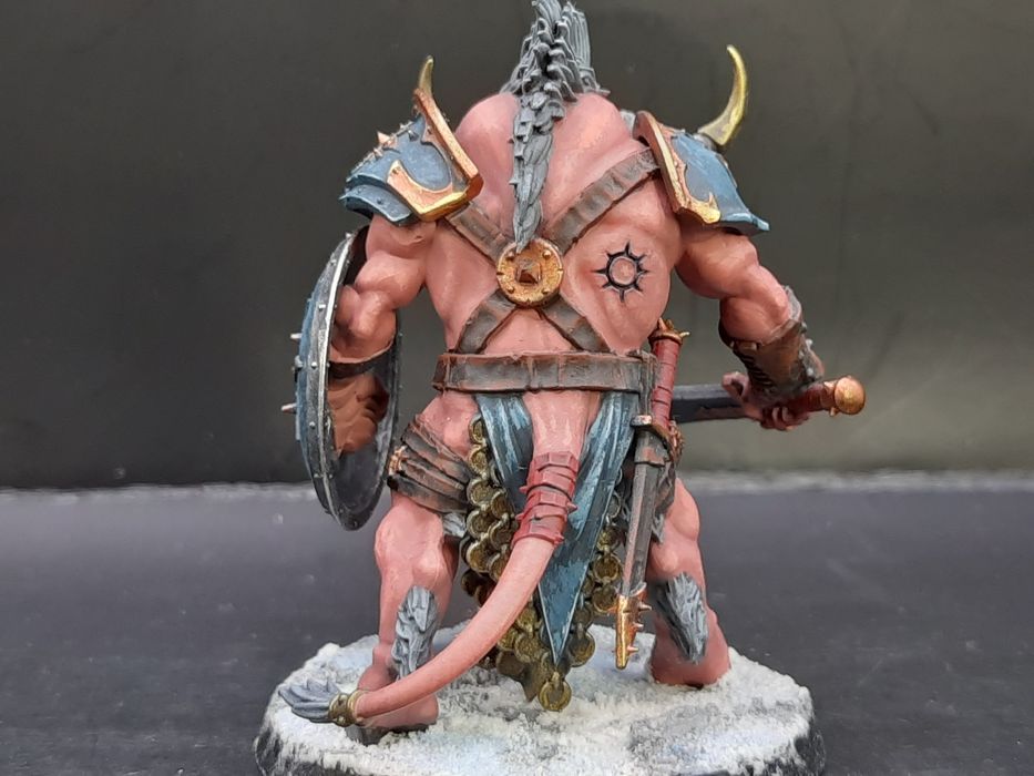 Warhammer Old world Age of sigmar Chaos Ogroid Myrmidon Minotaur