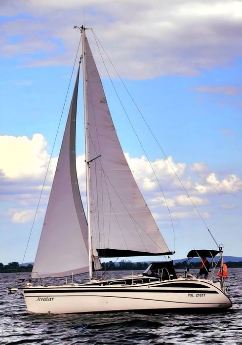 Jacht żaglowy TES 32 Dreamer - silnik stacjonarny + przyczepa portowa