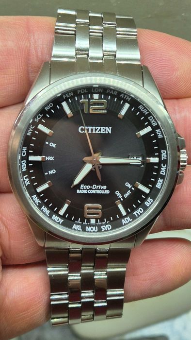 Zegarek Citizen CB0010 czarny jak nowy