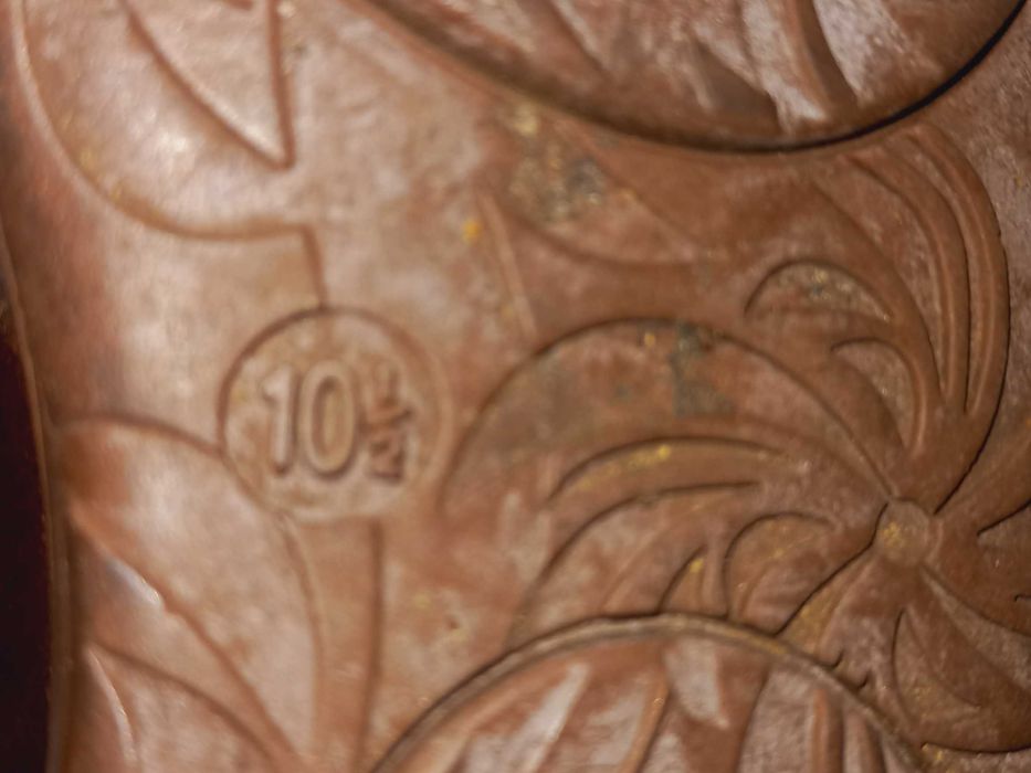 Clarks brązowe balerinki ze skóry naturalnej rozm 28,5