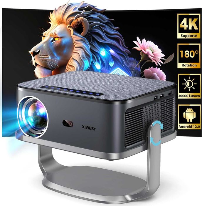 Wideo projektor SMART XIWBSY Reflektor obsługiwane 4K, 35000lum WiFi 6