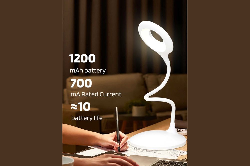 Настільна лампа з акб, LED світильник, розпродаж -50%