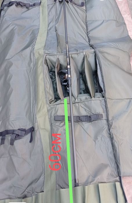 Чехол карповый для 3х складних  удилищ  з катушками   1.45м