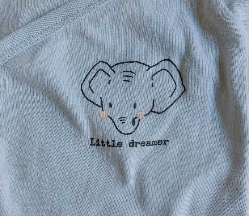 Body Azul Elefante TEX Baby 3 meses