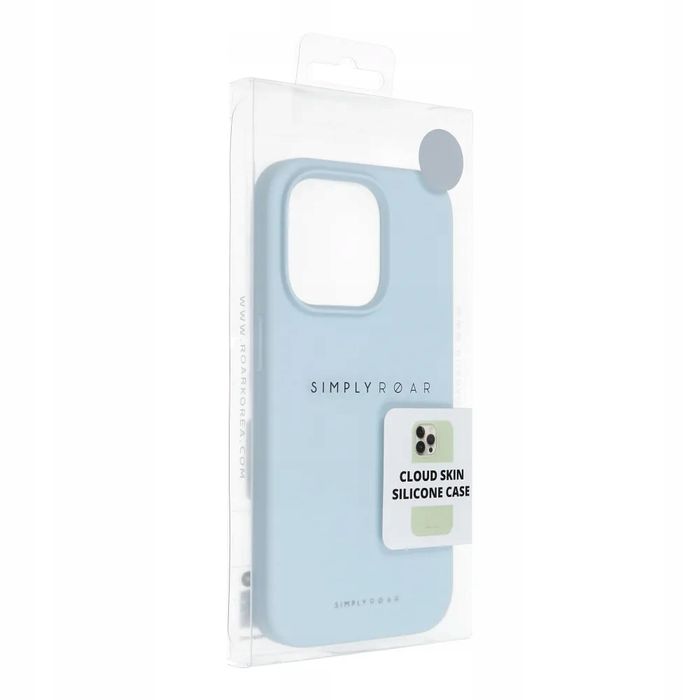 Etui ROAR futerał CLOUD SKIN do IPHONE 15 Pro Max Jasnoniebieski