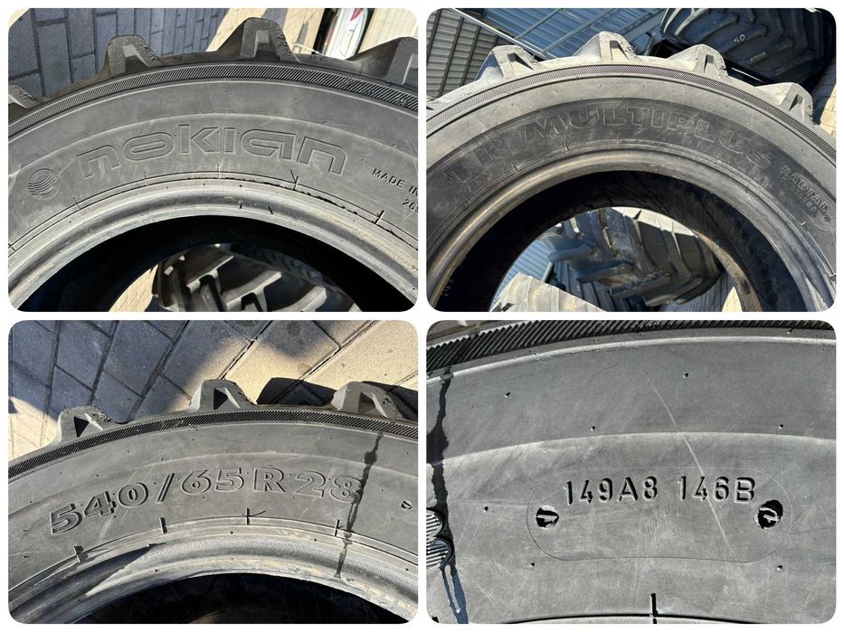 Opona Rolnicza 540 65 R28 540/65R28 18.4R26 18.4/26 NOKIAN TR (70%)