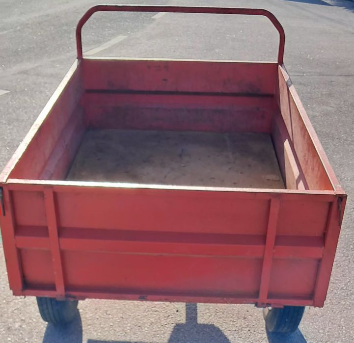 Reboque usado para mini trator ou automóvel