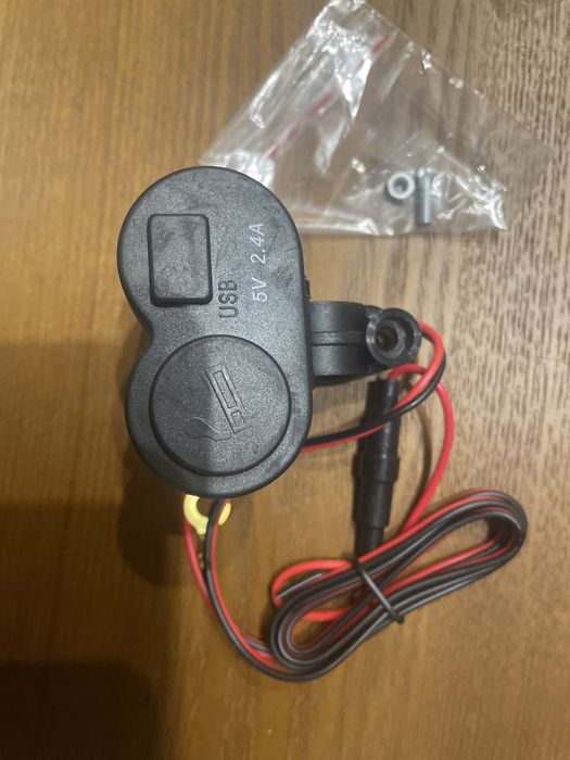 Usb зарядка прикурювач мотоцикла мопеда квадроцикла