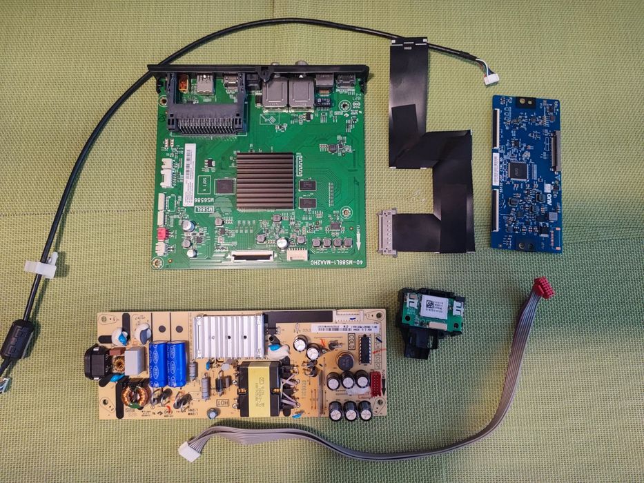 TCL 43dp600 платы.