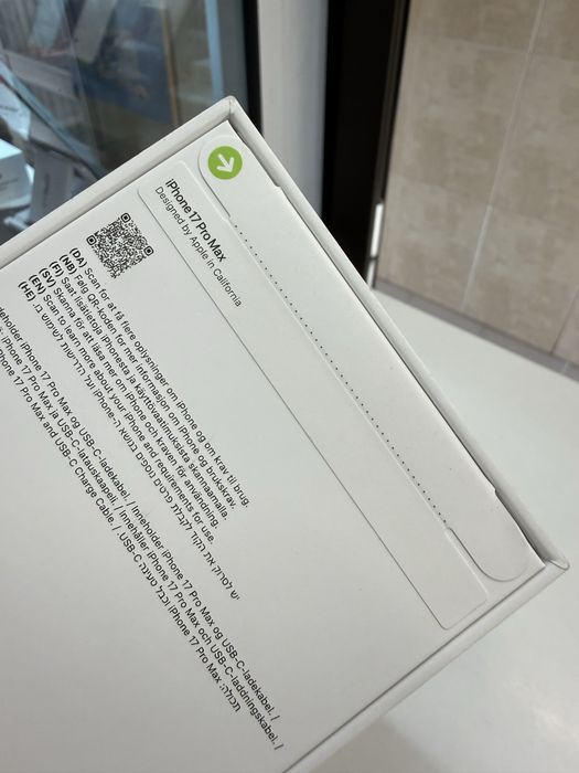 Iphone 17 pro max 256gb