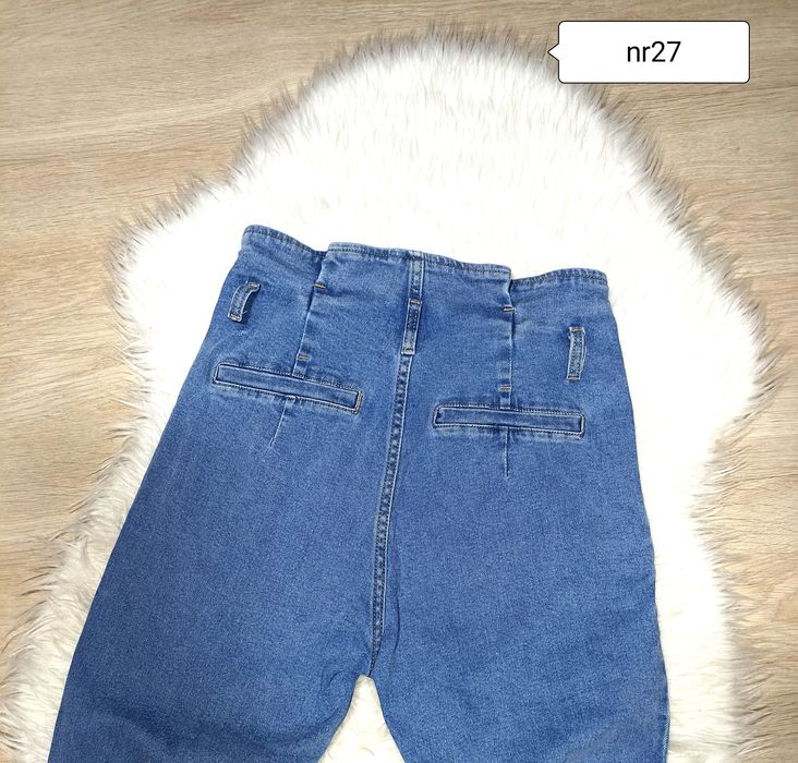 Jeansowe spodnie rozmiar S